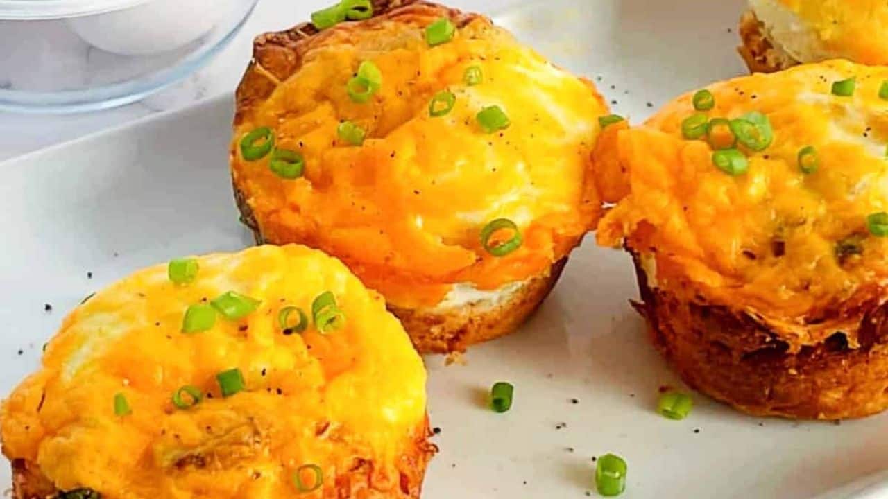 Bacon, Egg & Cheese Biscuit Cups.