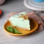 frozen lime ice cream pie.
