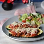pin for stuffed zucchini boats.