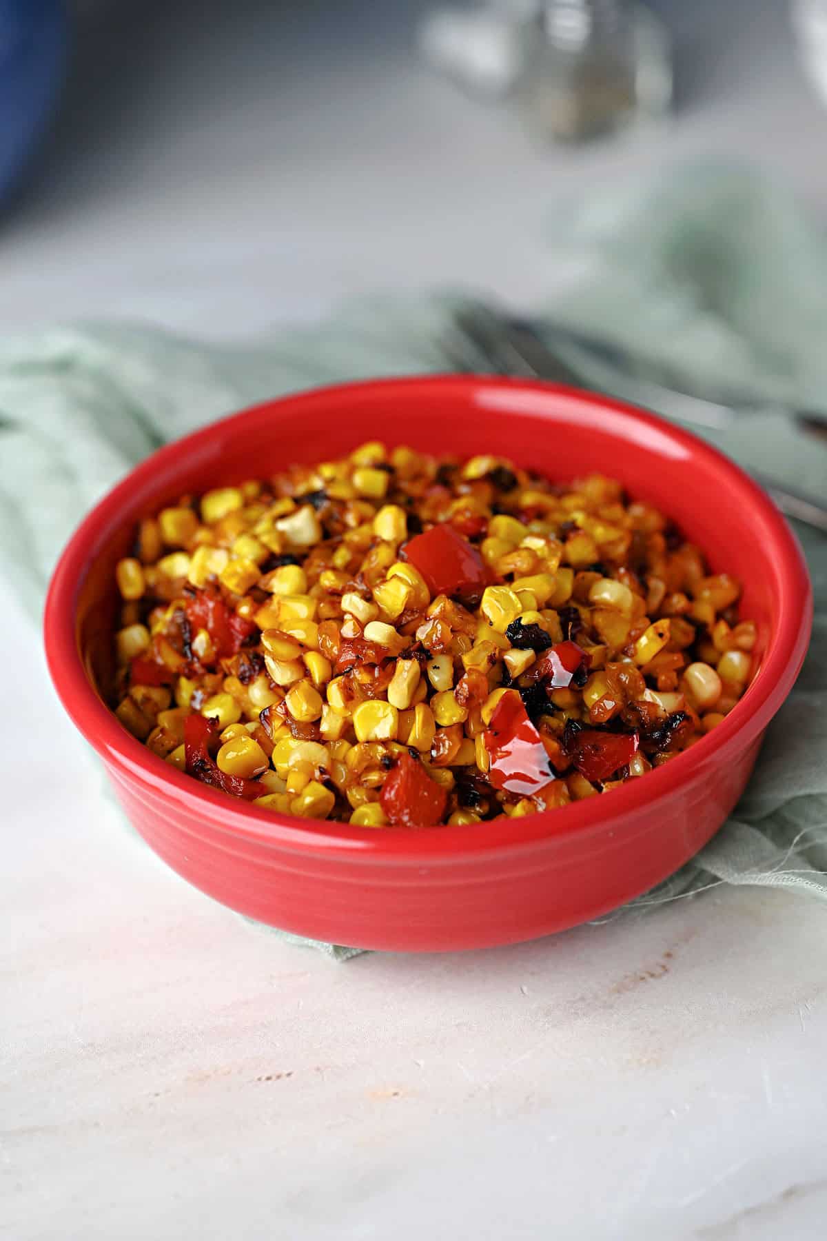 skillet roasted corn.