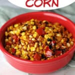 pin for skillet roasted corn.
