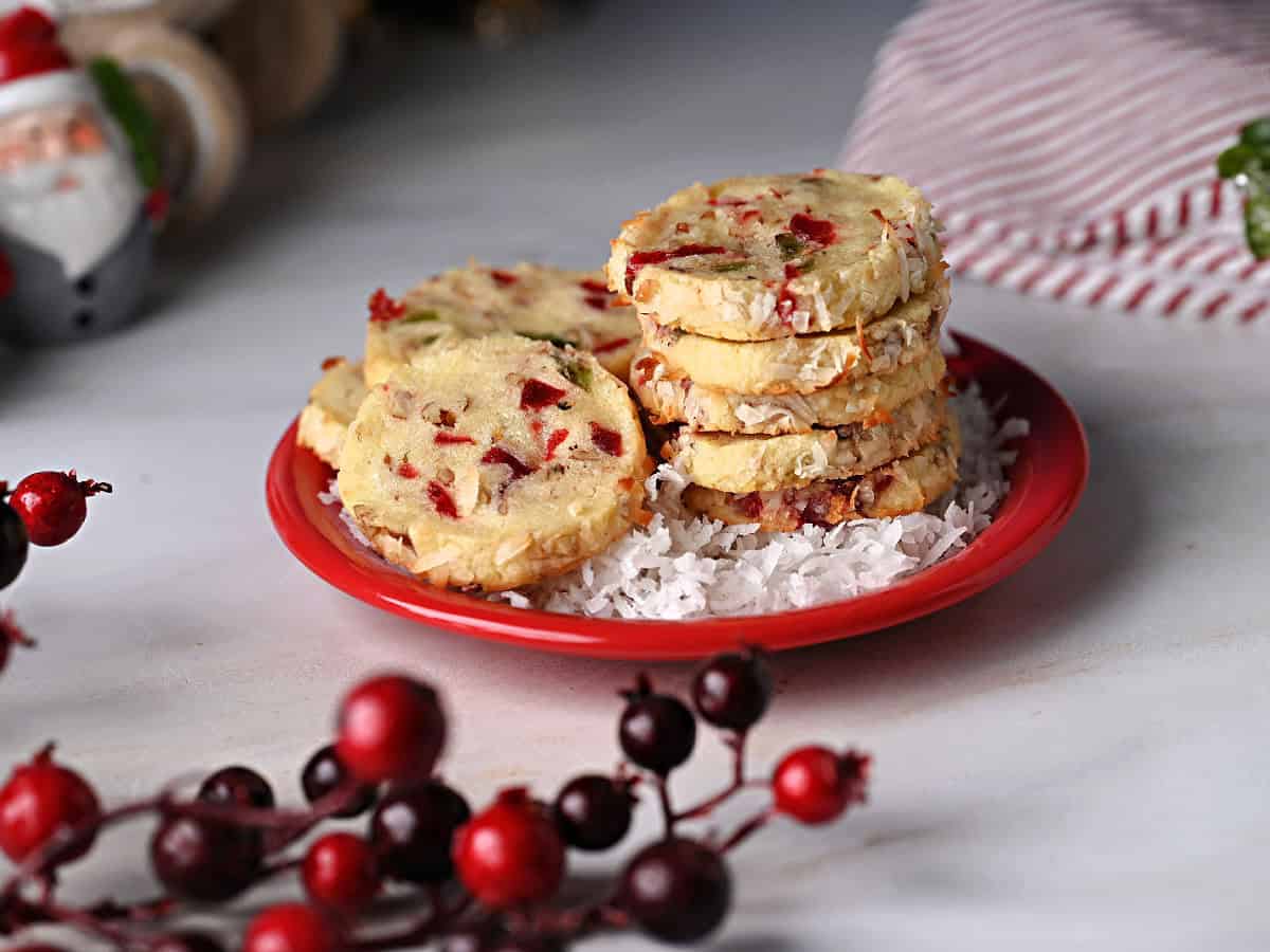 santas whiskers cookies.