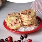 pin for santa's whiskers cookies.